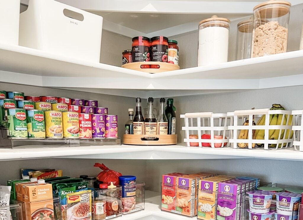 Organized pantry