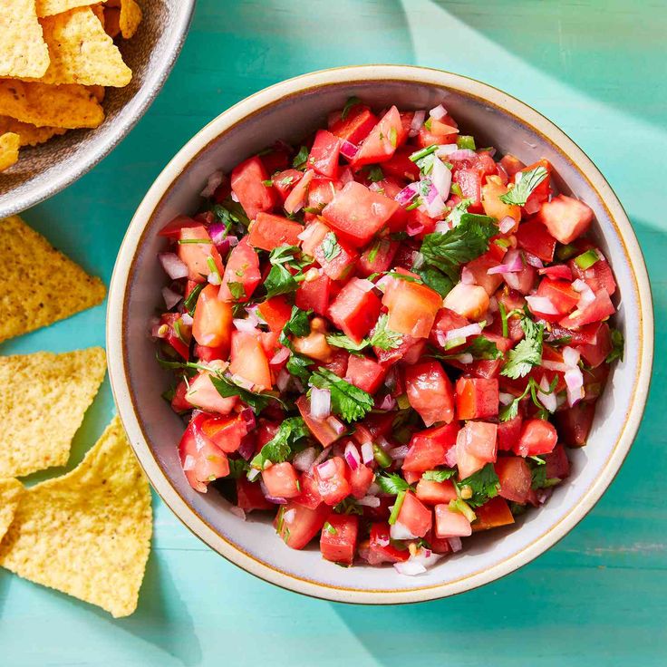 A bowl of Fresh Salsa