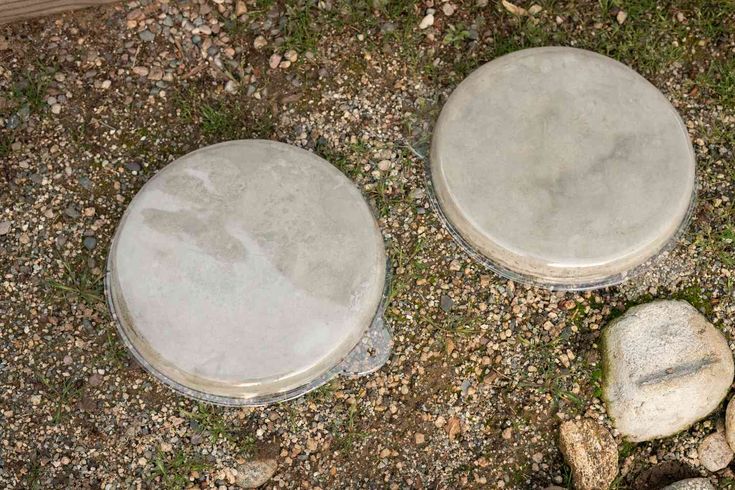 Stepping Stones in a garden