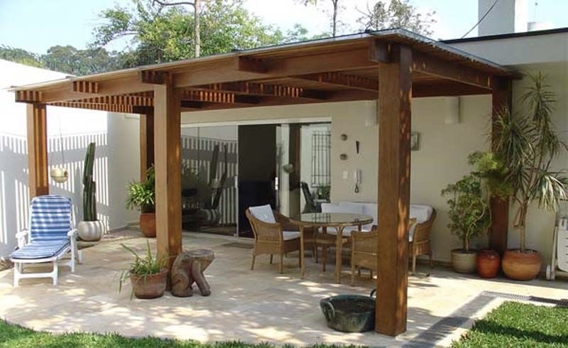 Modern pergola