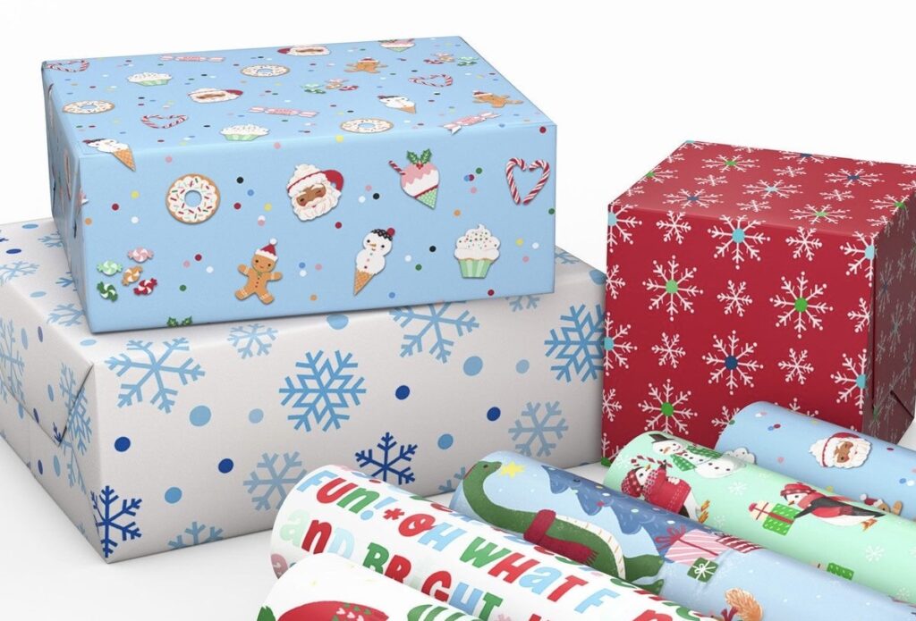 Wrapped gifts