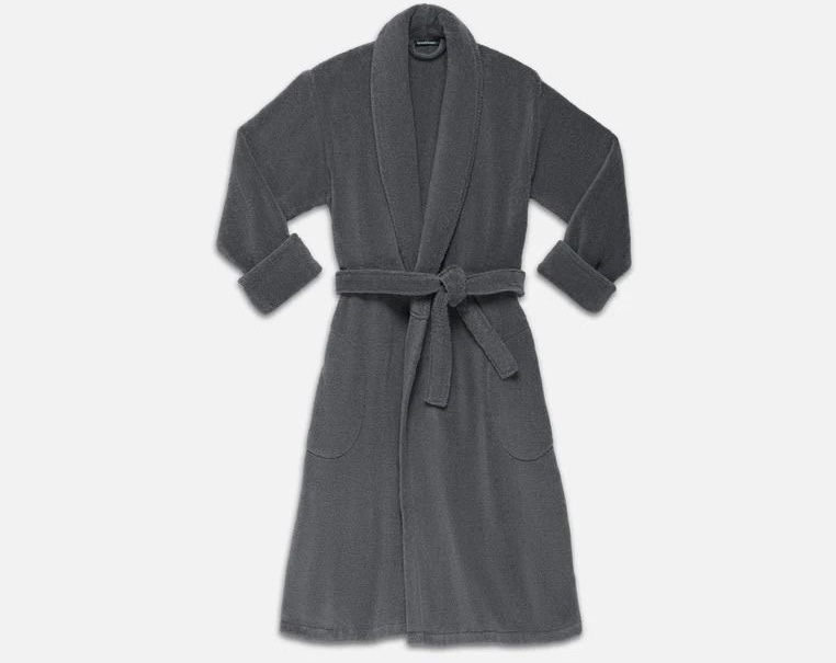 A plush robe