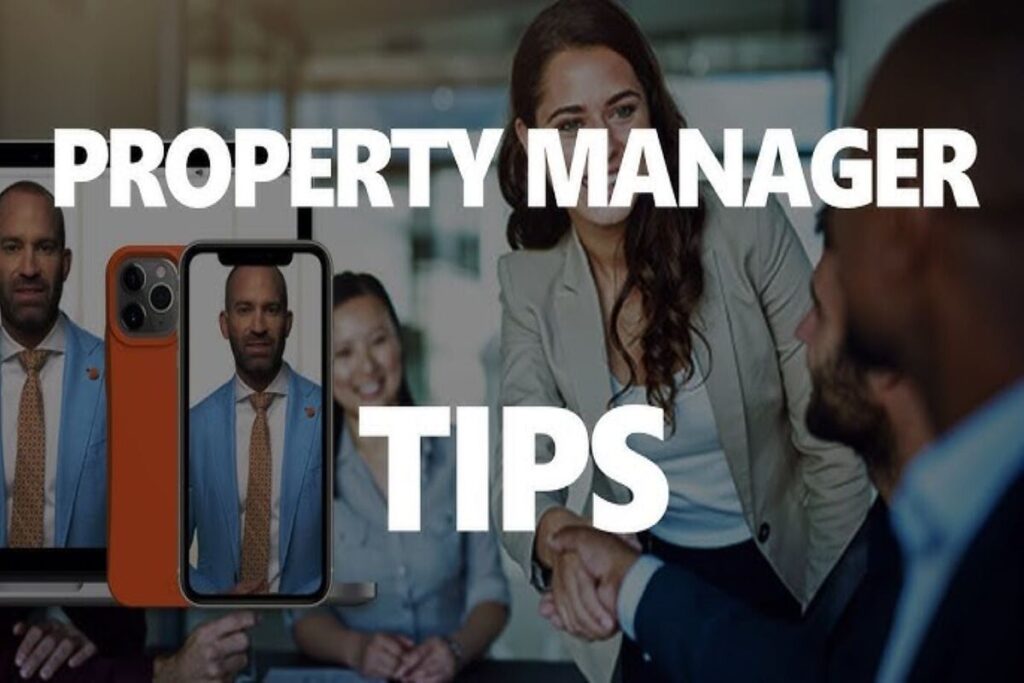 Poster on property management tips