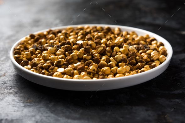 Roasted Chickpeas in a plate