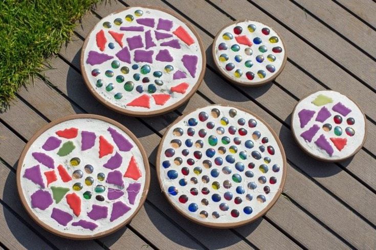 Magic stepping stones beautifully arranged