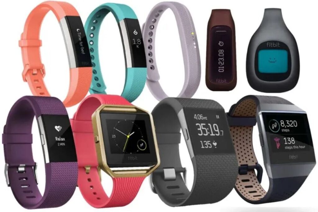 Different models of smartwatch from a single brand