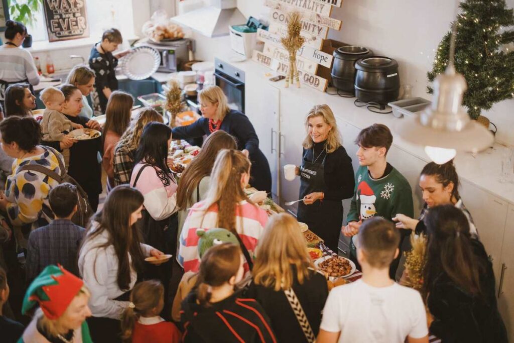 The Duchess of Edinburgh has volunteered at The Lighthouse