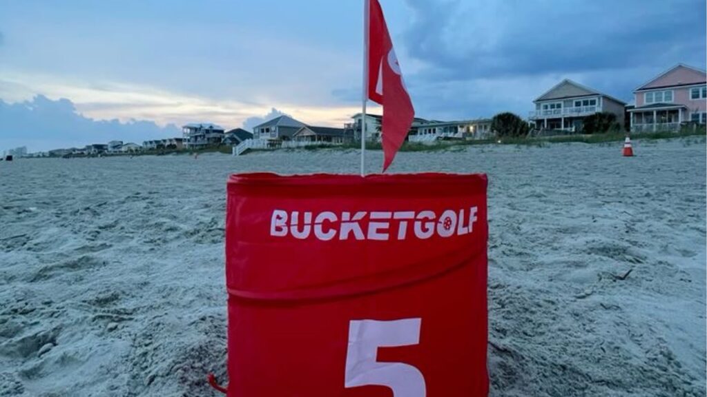 A Bucket Golf Backyard Game