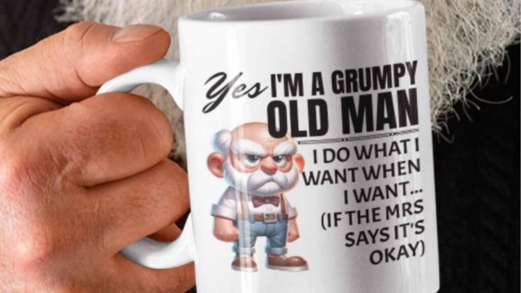 A Witty Old Man Tumbler