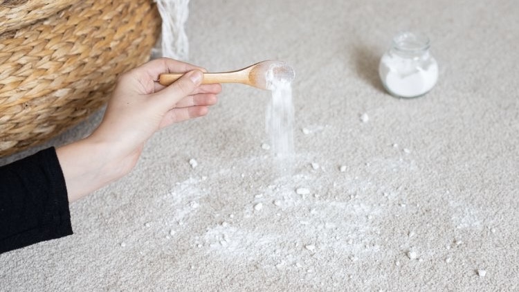 Baking Soda for Cleaner Area Rugs 