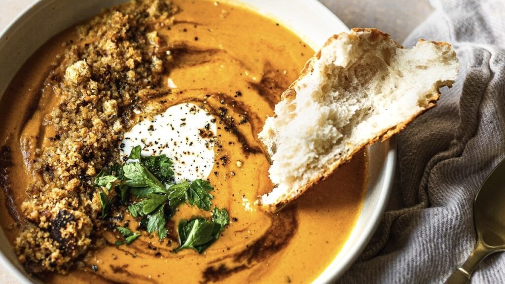 Spiced Butternut Squash Soup