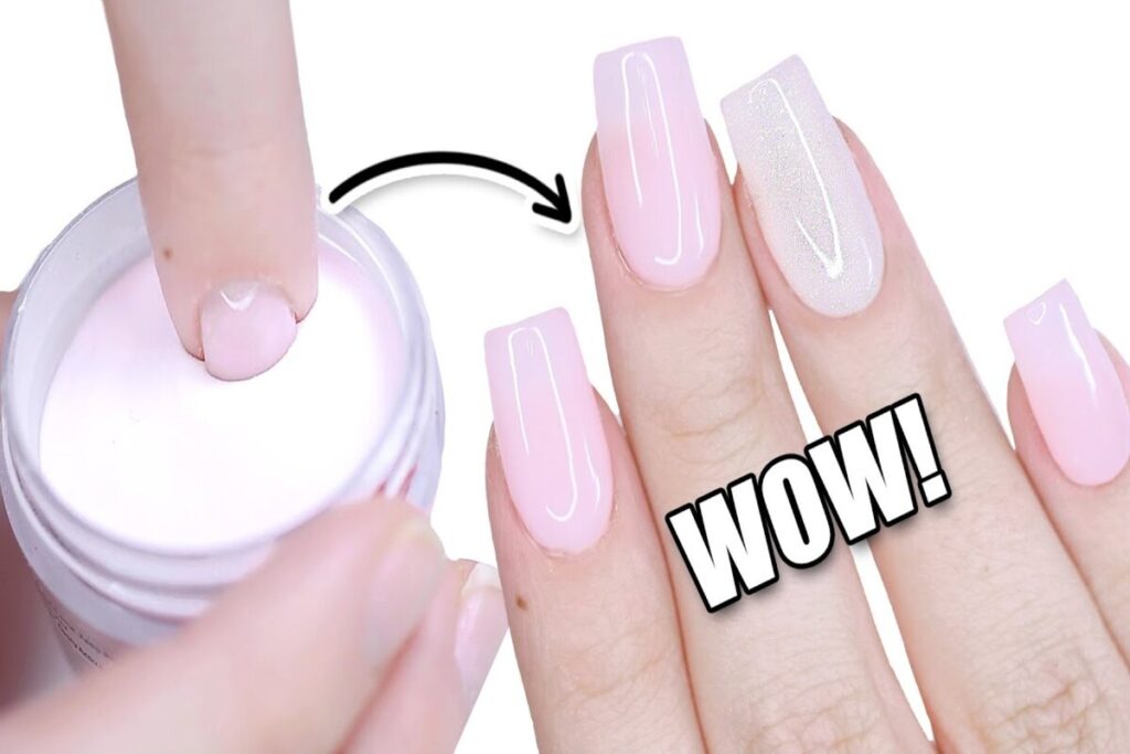 A guide on how to apply dip nails