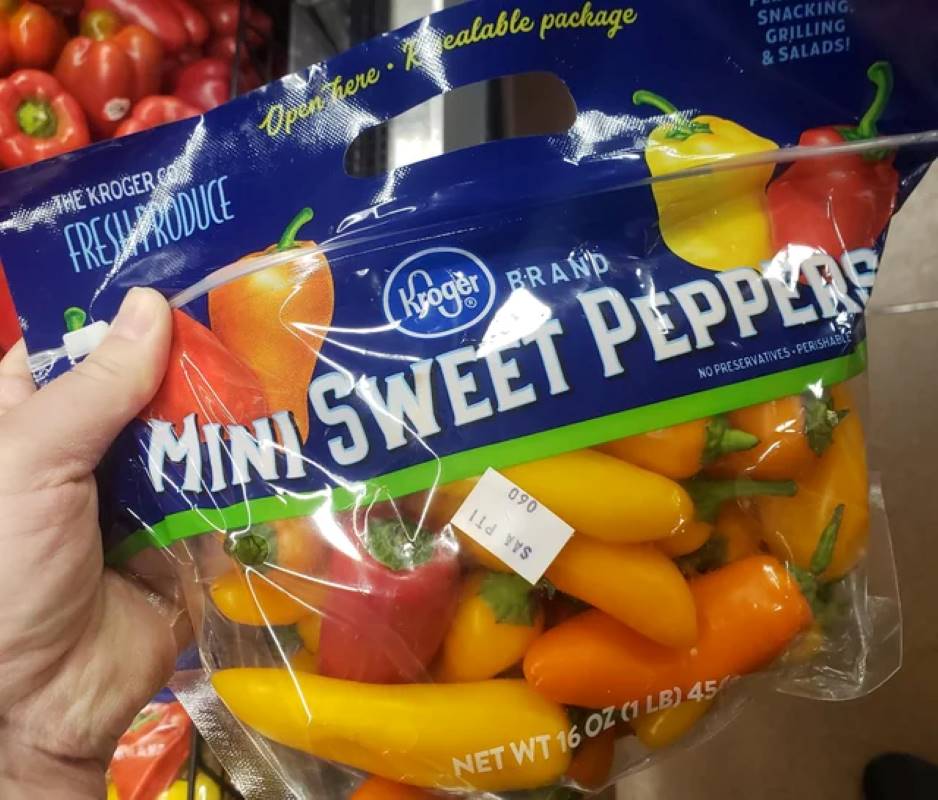 Kroger’s Mini Sweet Pepper