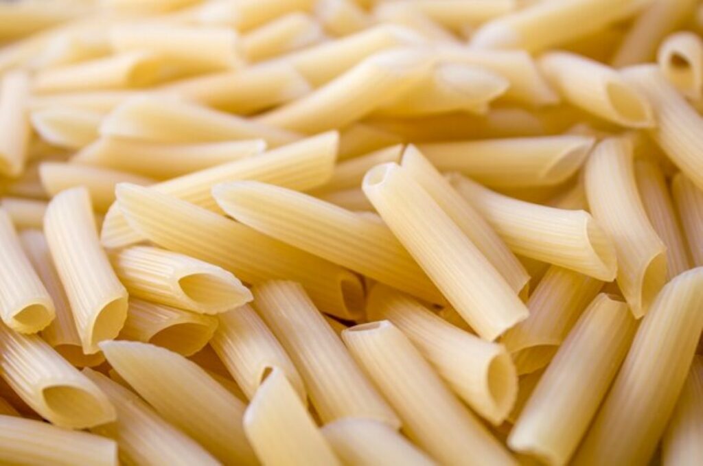 Pasta. pattern with pasta