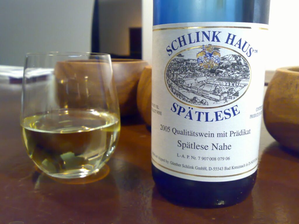 A German Riesling from the Nahe region