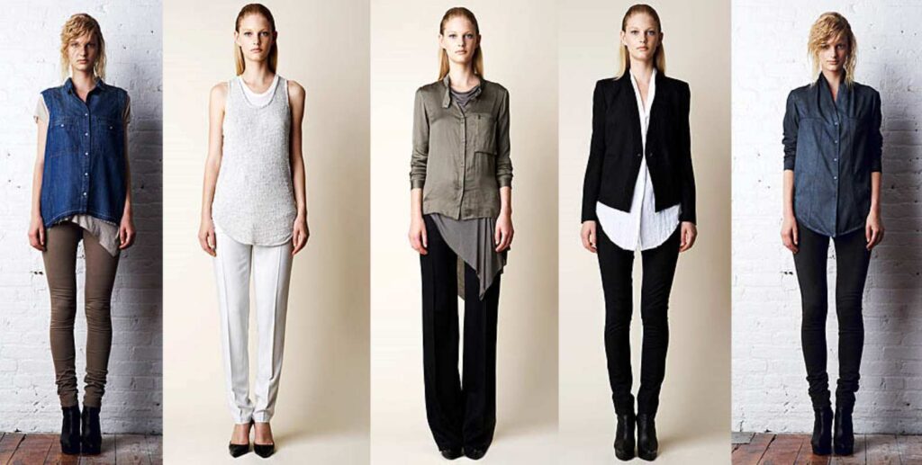 Very simple minimalist fashion styles