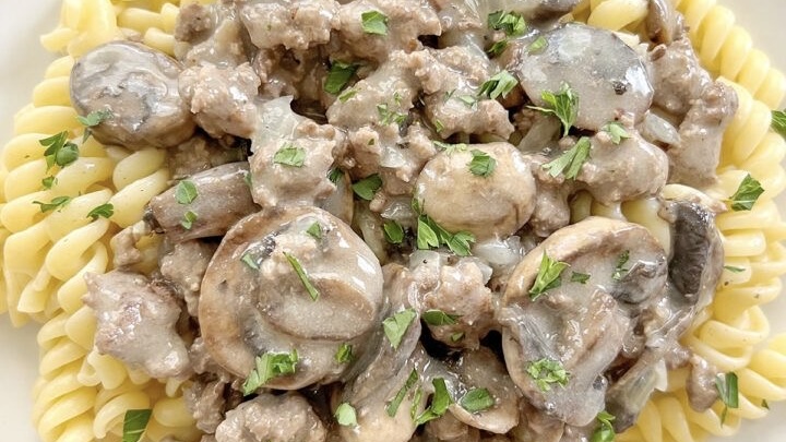 gluten-free beef stroganoff