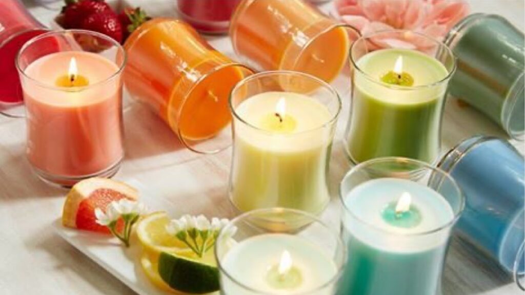 Candles Placed on Heat-Resistant Surfaces