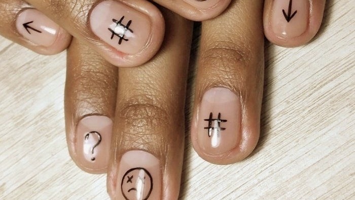 Nail Art-Inspired Tattoos