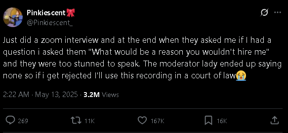 Viral tweet